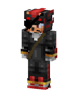 Shadow The Hedgehog skin, 3D preview