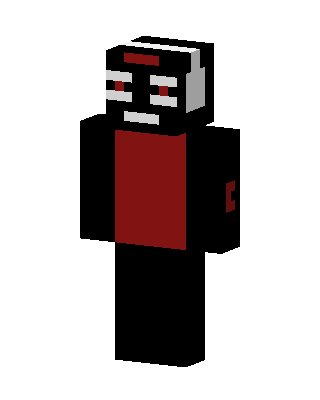 Red Eyed Phantom skin, 3D preview