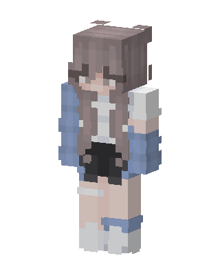 Brown Player Girl Minecraft skin
