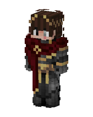 Gray Knight Boy Minecraft knight skin