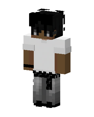 Streetwear Boy skin, 3D preview