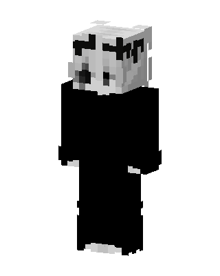 Shadow Panda skin, 3D preview