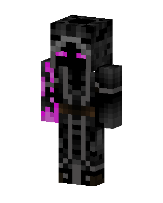 Black Hero skin, 3D preview