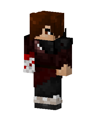 Black Holiday Boy skin, 3D preview