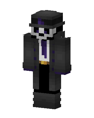 Black Villain Boy Minecraft black skin