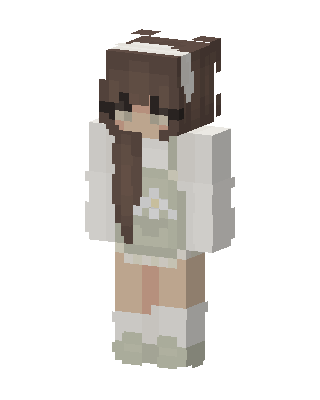 Daisy Cozy skin, 3D preview