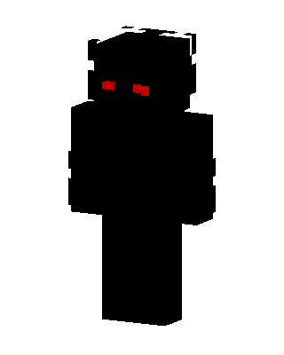 Black Glowing Villain Boy Minecraft skin