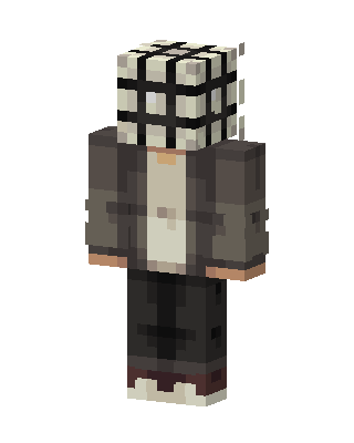 Caged Head skin, 3D preview