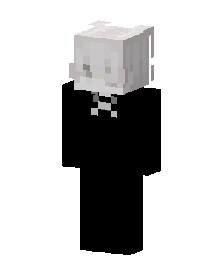 Pale Suit Ghost skin, 3D preview