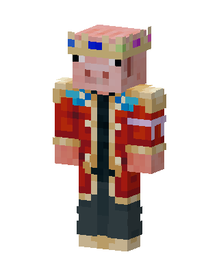 Red King skin, 3D preview