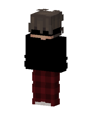 Cozy Night Minecraft black skin