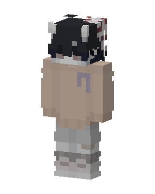 Cozy Oni Hoodie Minecraft skin