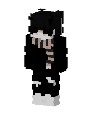 Emo Techwear skin, 3D preview