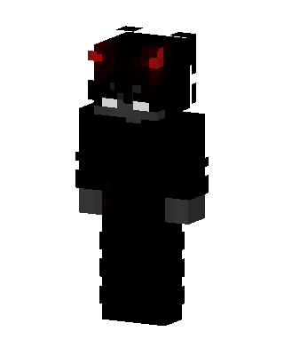 Black Fighter Boy skin, 3D preview