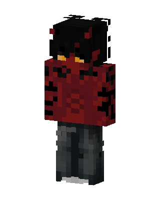 Crimson Imp Minecraft red skin