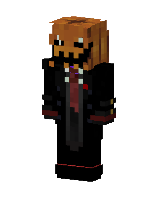 Pumpkin Reaper Minecraft skin