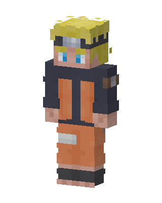 Naruto skin, 3D preview