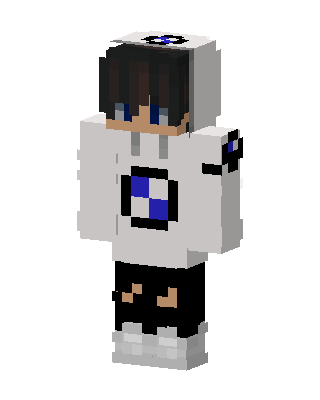 BMW Hoodie Boy skin, 3D preview