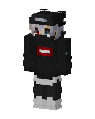 Streetwear Ghost skin, 3D preview