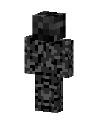 Bedrock Golem skin, 3D preview