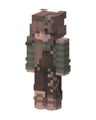 Forest Sprite skin, 3D preview