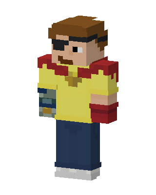 Yellow Player Boy Minecraft skin