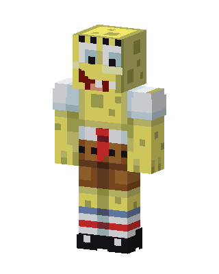 SpongeBob SquarePants Minecraft skin