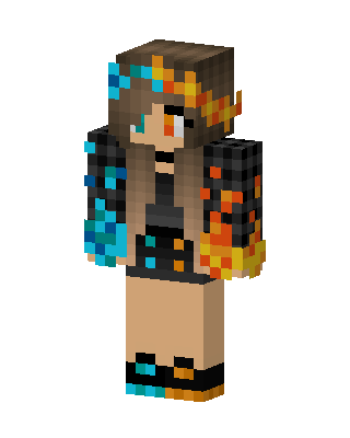 Fire And Ice skin, 3D preview
