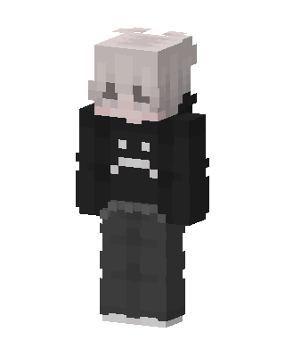 Sad Face Hoodie skin, 3D preview