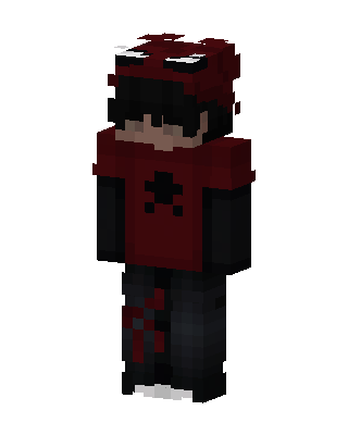 Crimson Hood skin, 3D preview