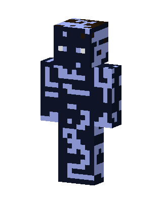 Black Mob Boy skin, 3D preview