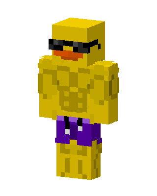 Buff Duck skin, 3D preview
