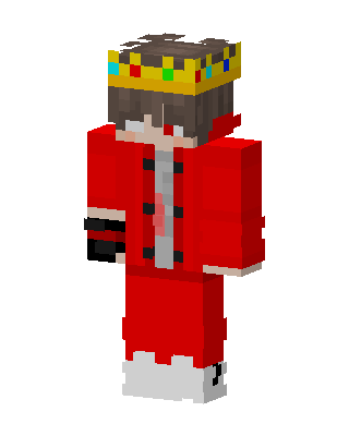 Red Royal Prince skin, 3D preview