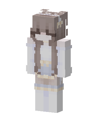 Cozy Angel skin, 3D preview