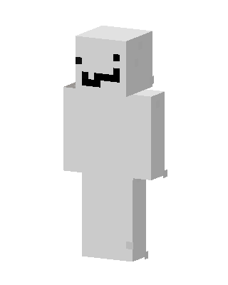 Cheerful Ghost skin, 3D preview