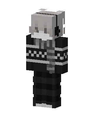 Monochrome Cozy skin, 3D preview