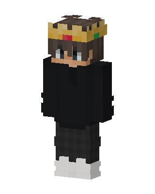 Black King Minecraft black skin