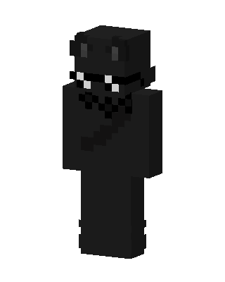 Shadow Cat Minecraft skin