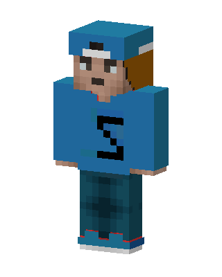 Blue Cap Kid Minecraft skin