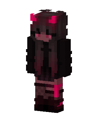 Crimson Imp skin, 3D preview