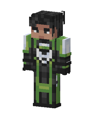 Green Robed Mage Minecraft skin