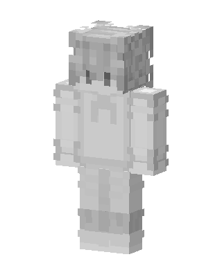 White Mob skin, 3D preview