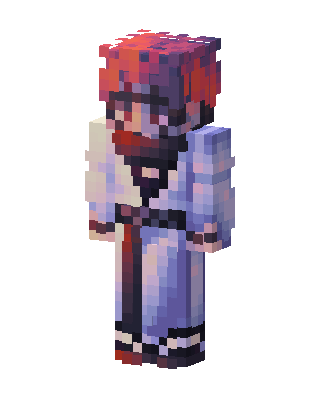 Crimson Ronin Minecraft skin