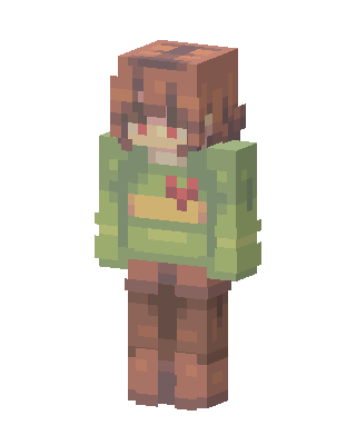 Chara Minecraft skin