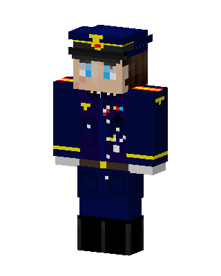 Navy Officer Minecraft skin