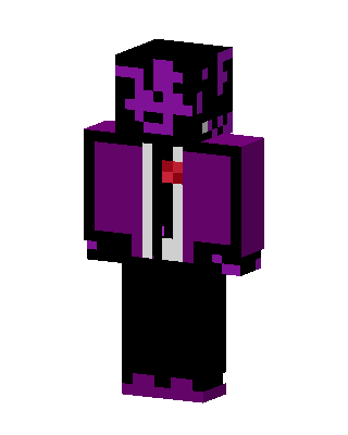 Purple Villain Boy Minecraft skin