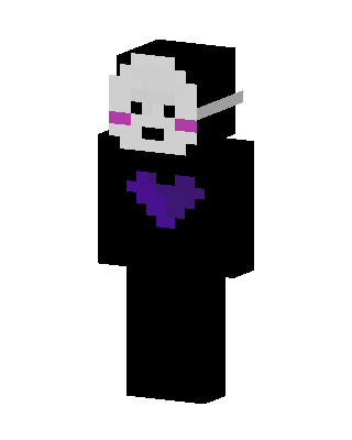 Purple Heart Ghost skin, 3D preview