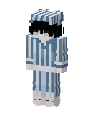 Sleepy Pajamas skin, 3D preview
