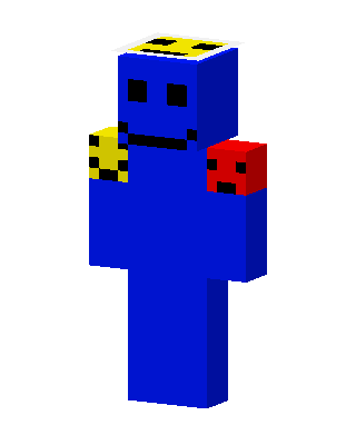 Blue Mob Boy Minecraft blue skin