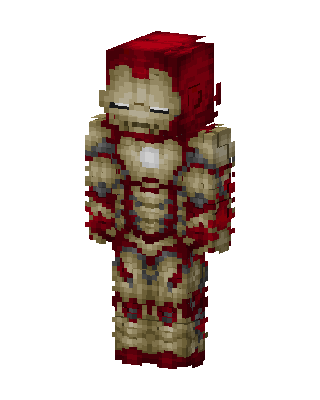 Iron Man Minecraft skin